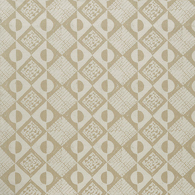 Circles And Squares Off White by Lee Jofa Fabric