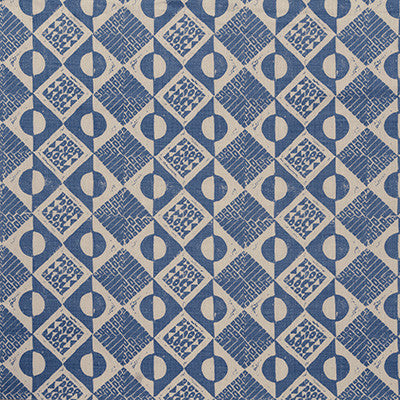 Circles And Squares Azure by Lee Jofa Fabric