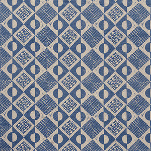 Circles And Squares Azure by Lee Jofa Fabric