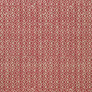 Small Medallion Berry by Lee Jofa Fabric