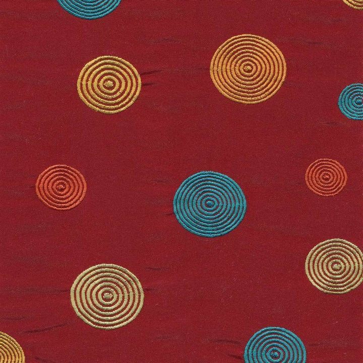 Big Top Celebration by Kasmir Fabric 1367 39% Nylon 33% Polyester 28% Rayon CHINA 12,000 Wyzenbeek Double Rubs H: 14 4/8 inches, V:11 4/8 inches 53 - 58 - Fabric Carolina - Kasmir