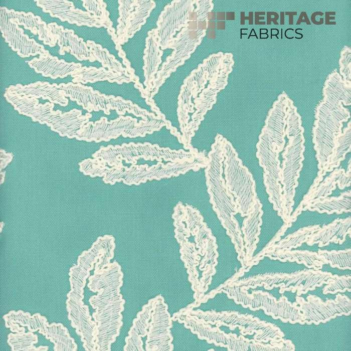 Bimini Caribe by Heritage Fabric - 50% Cotton 50% Polyester India 15,000 Horizontal: 9" and Vertical: 10.25" 54" - Fabric Carolina -