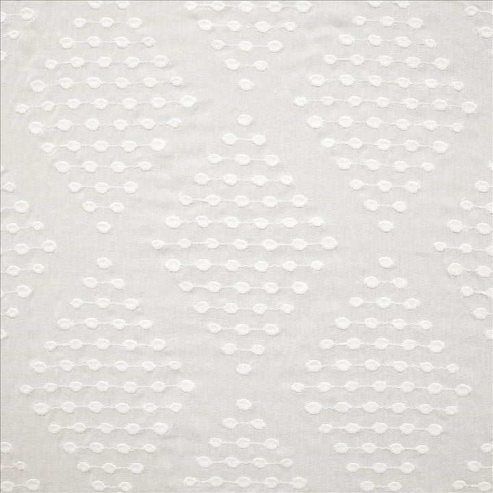 Bing White by Kasmir Fabric 5108 100% Cotton
 INDIA Not Tested </p><p>Repeat: Horizontal: 7 4/8 inches and Vertical: 8 inches 46 - Fabric Carolina -