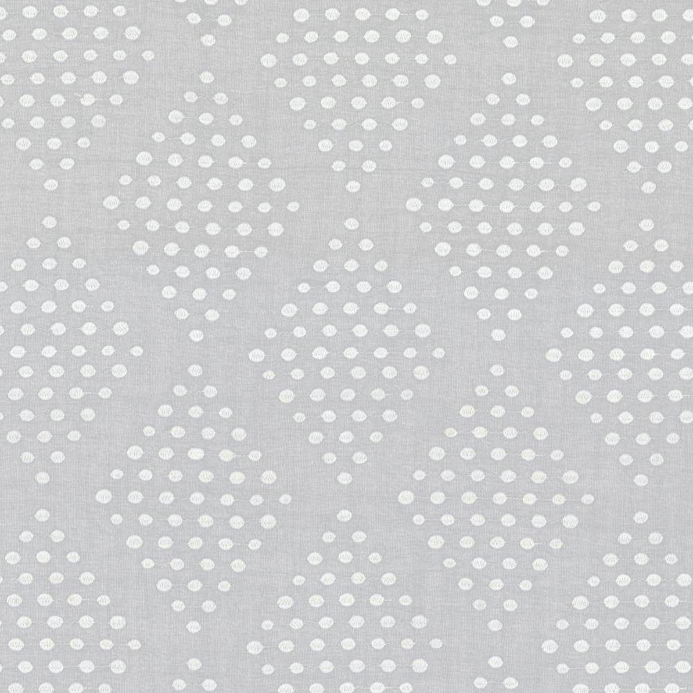 Bing White by Kasmir Fabric 5108 100% Cotton INDIA Not Tested H: 7 4/8 inches, V:8 inches 54 - 56 - Fabric Carolina - Kasmir