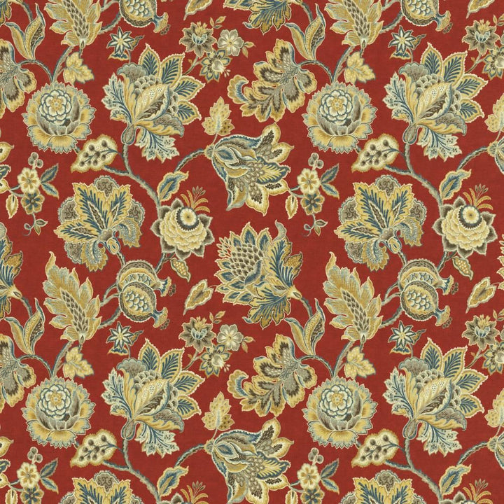 Birmingham Crimson by Kasmir Fabric 5137 100% Cotton
 SPAIN </p><p>Repeat: Horizontal: 27 inches and Vertical: 27 inches 54 - Fabric Carolina -
