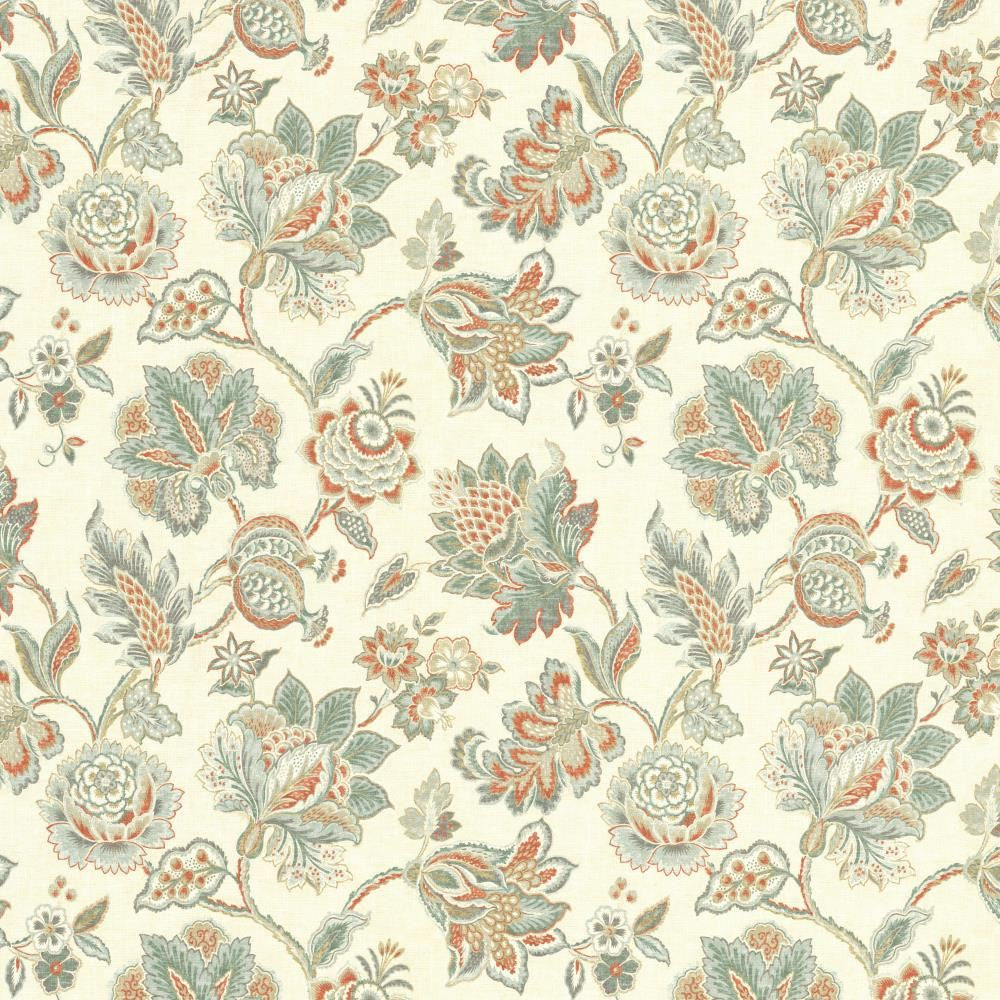 Birmingham Porcelain by Kasmir Fabric 5137 100% Cotton
 SPAIN </p><p>Repeat: Horizontal: 27 inches and Vertical: 27 inches 54 - Fabric Carolina -