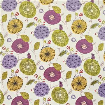 Bisset Primrose by Kasmir Fabric 1400 100% Cotton SOUTH KOREA 15,000 Wyzenbeek Double Rubs H: 27 inches, V: 25 2/8 inches 54 - 55 - Fabric Carolina - Kasmir