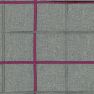 Bixley Plaid Cassis by Kasmir Fabric