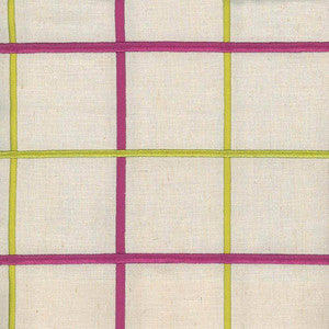 Bixley Plaid Watermelon by Kasmir Fabric