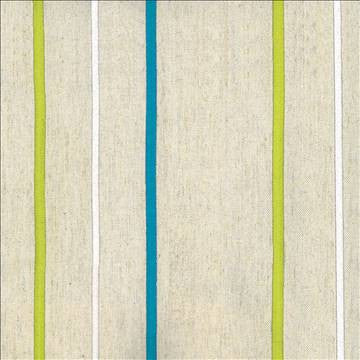 Bixley Stripe Lime by Kasmir Fabric 8002 68% Polyester 21% Linen 11% Cotton INDIA Not Tested H: 6 6/8 inches, V: N/A 55 - Fabric Carolina - Kasmir