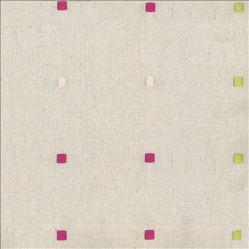 Bixley Watermelon by Kasmir Fabric 8002 68% Polyester 21% Linen 11% Cotton INDIA Not Tested H: 10 2/8 inches, V: 9 3/8 inches 55 - Fabric Carolina - Kasmir