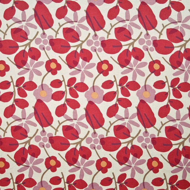 Blansette Garden Lipstick by Kasmir Fabric 1400 100% Linen
 CHINA </p><p>Repeat: Horizontal: 13 4/8 inches and Vertical: 25 2/8 inches 54 - Fabric Carolina -