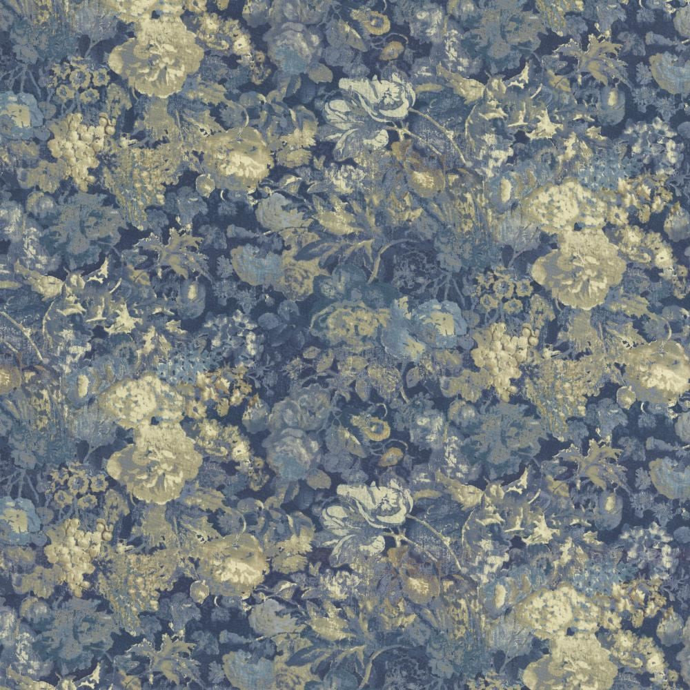 Bleeker Midnight Blue by Kasmir Fabric 1463 100% Cotton
 CHINA </p><p>Repeat: Horizontal: 54 inches and Vertical: 26 4/8 inches 54 - Fabric Carolina -