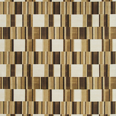 Blockstack Hickory by Kravet Basics Fabric