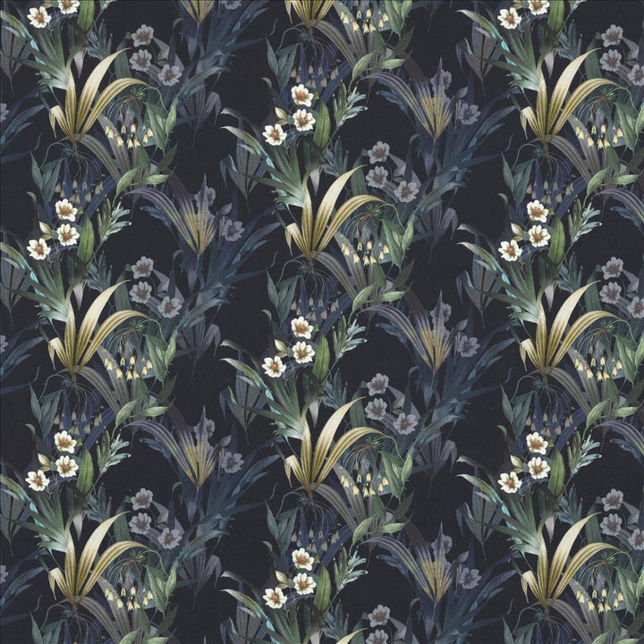 Bloomfield Midnight by Kasmir Fabric 1463 100% Cotton
 SPAIN 14,000 Martindale Cycles </p><p>Repeat: Horizontal: 25 inches and Vertical: 12 4/8 inches 54 - Fabric Carolina -