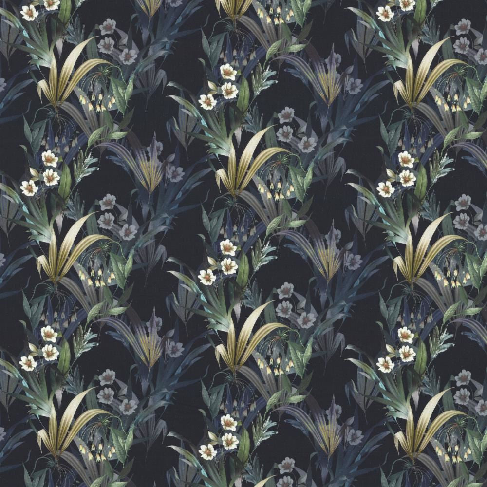 Bloomfield Midnight by Kasmir Fabric 1463 100% Cotton
 SPAIN </p><p>Repeat: Horizontal: 25 inches and Vertical: 12 4/8 inches 50 - Fabric Carolina -