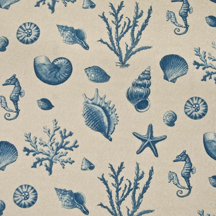 Bluewater Beach Blue Sand by Kasmir Fabric 1368 100% Cotton USA 15,000 Wyzenbeek Double Rubs Horizontal: 54 inches and Vertical: 27 inches 54 - Fabric Carolina -