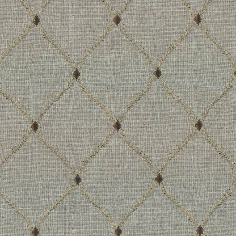Bluffton Cloud by Kasmir Fabric 1438 100% Polyester
Embroidery
100% Rayon
 INDIA </p><p>Repeat: Horizontal: 4 2/8 inches and Vertical: 6 1/8 inches 51 - 55 - Fabric Carolina -