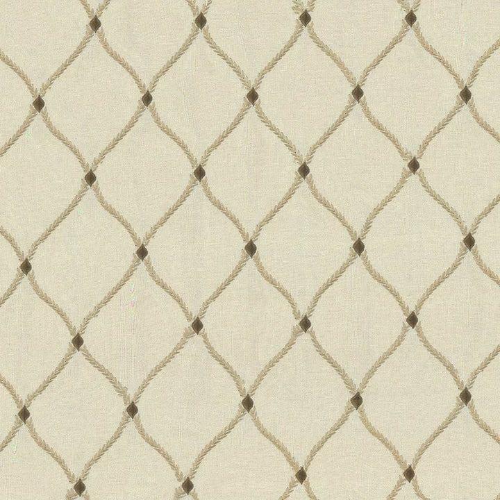 Bluffton Ecru by Kasmir Fabric 1437 100% Polyester
Embroidery
100% Rayon
 INDIA 15,000 Wyzenbeek Double Rubs </p><p>Repeat: Horizontal: 4 2/8 inches and Vertical: 6 1/8 inches 51 - Fabric Carolina -