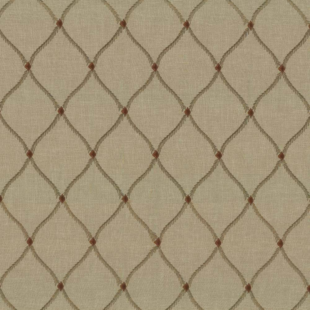 Bluffton Hearth by Kasmir Fabric 1439 100% Polyester Embroidery Contents 100% Rayon INDIA 15,000 Wyzenbeek Double Rubs H: 4 2/8 inches, V:6 1/8 inches 54 - 55 - Fabric Carolina - Kasmir