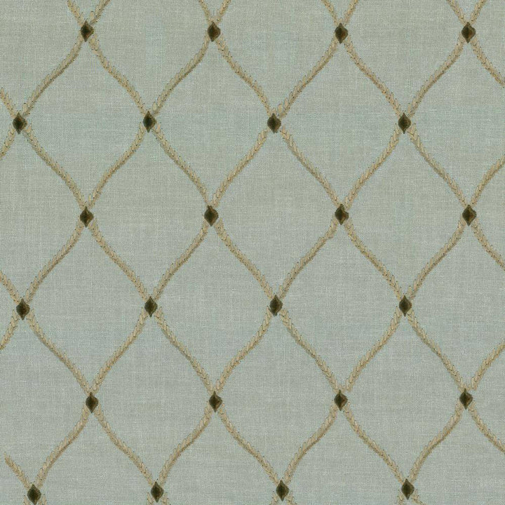 Bluffton Porcelain by Kasmir Fabric 1441 100% Polyester
Embroidery
100% Rayon
 INDIA </p><p>Repeat: Horizontal: 4 2/8 inches and Vertical: 6 1/8 inches 51 - 55 - Fabric Carolina -