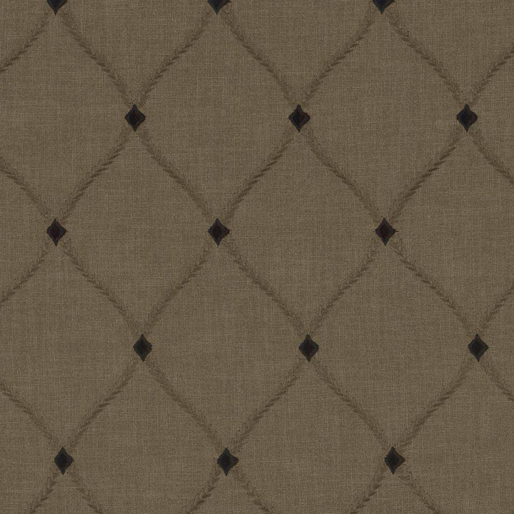 Bluffton Walnut by Kasmir Fabric 1438 100% Polyester
Embroidery
100% Rayon
 INDIA </p><p>Repeat: Horizontal: 4 2/8 inches and Vertical: 6 1/8 inches 51 - 55 - Fabric Carolina -