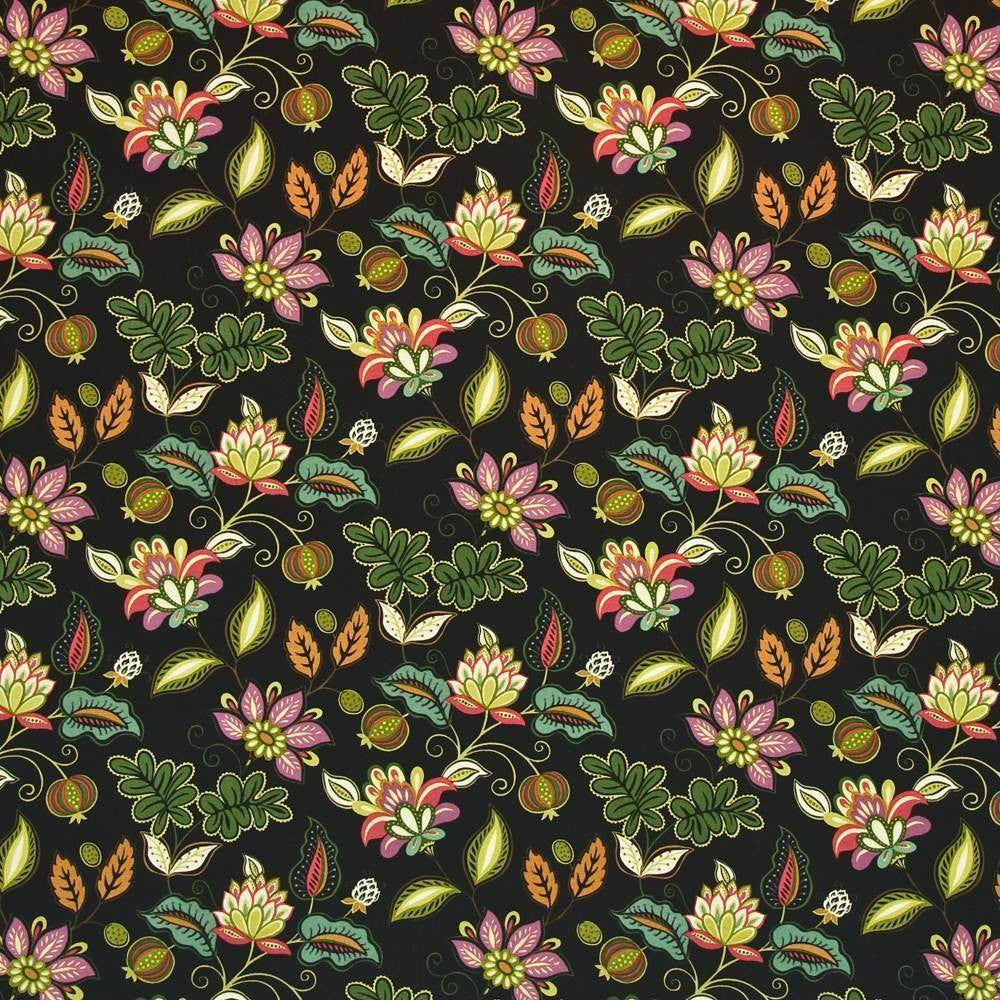 Bluffview Park Amazon by Kasmir Fabric 1399 100% Cotton PAKISTAN Not Tested H: 18 inches, V:18 inches 54 - 55 - Fabric Carolina - Kasmir