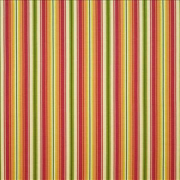 Bluffview Stripe Chili by Kasmir Fabric 1400 100% Cotton PAKISTAN Not Tested H: 6 6/8 inches, V: N/A 54 - 55 - Fabric Carolina - Kasmir