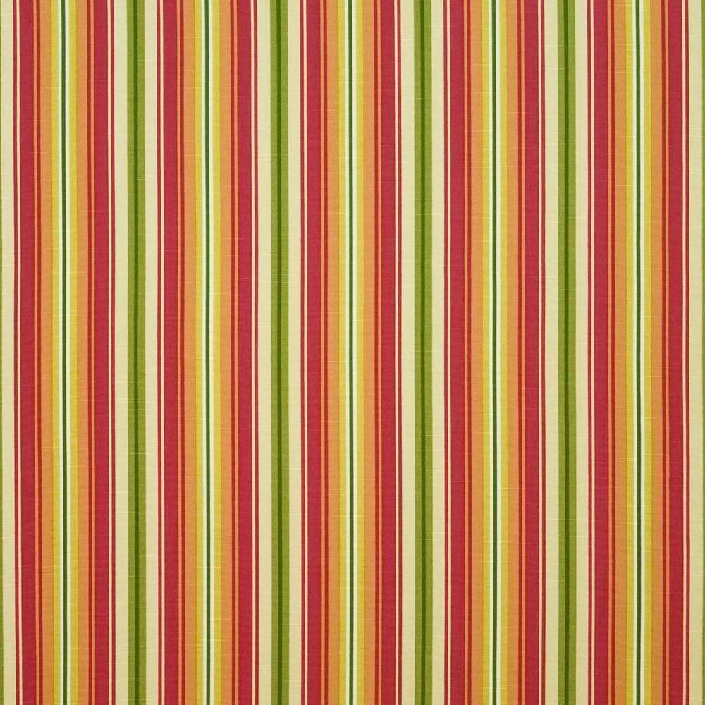 Bluffview Stripe Chili by Kasmir Fabric 1400 100% Cotton PAKISTAN Not Tested H: 6 6/8 inches, V:N/A 54 - 55 - Fabric Carolina - Kasmir