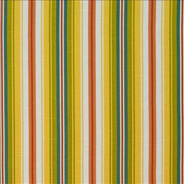 Bluffview Stripe Sunshine by Kasmir Fabric 1399 100% Cotton PAKISTAN Not Tested H: 6 6/8 inches, V: N/A 54 - 55 - Fabric Carolina - Kasmir