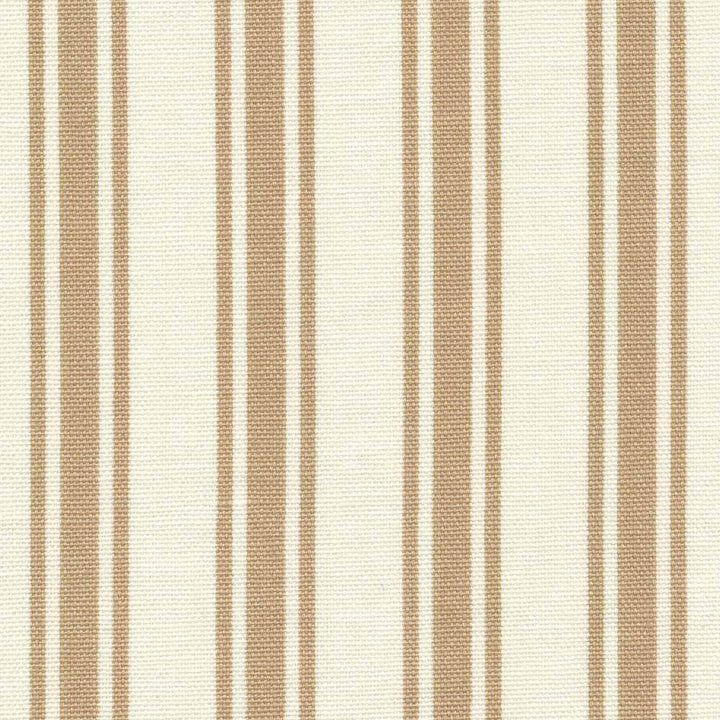 Boardwalk Stripe Camel by Kasmir Fabric 1391 100% Cotton KOREA 12,000 Wyzenbeek Double Rubs H: 3 6/8 inches, V:N/A 54 - 55 - Fabric Carolina - Kasmir