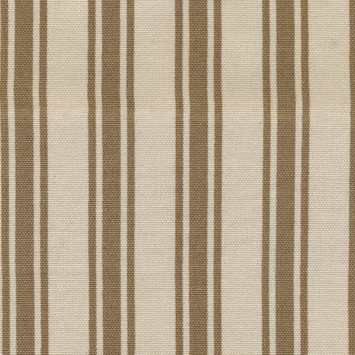 Boardwalk Stripe Mocha by Kasmir Fabric 1391 100% Cotton KOREA 12,000 Wyzenbeek Double Rubs H: 3 6/8 inches, V:N/A 54 - 55 - Fabric Carolina - Kasmir
