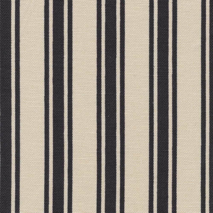 Boardwalk Stripe Onyx by Kasmir Fabric 1391 100% Cotton KOREA 12,000 Wyzenbeek Double Rubs H: 3 6/8 inches, V:N/A 54 - 55 - Fabric Carolina - Kasmir