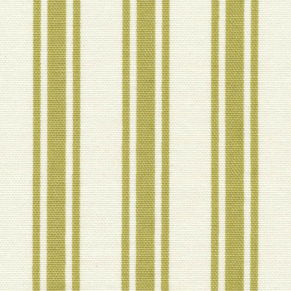 Boardwalk Stripe Pistachio by Kasmir Fabric 1391 100% Cotton
 KOREA 12,000 Wyzenbeek Double Rubs Horizontal: 3 6/8 inches and Vertical: N/A 54 - Fabric Carolina -