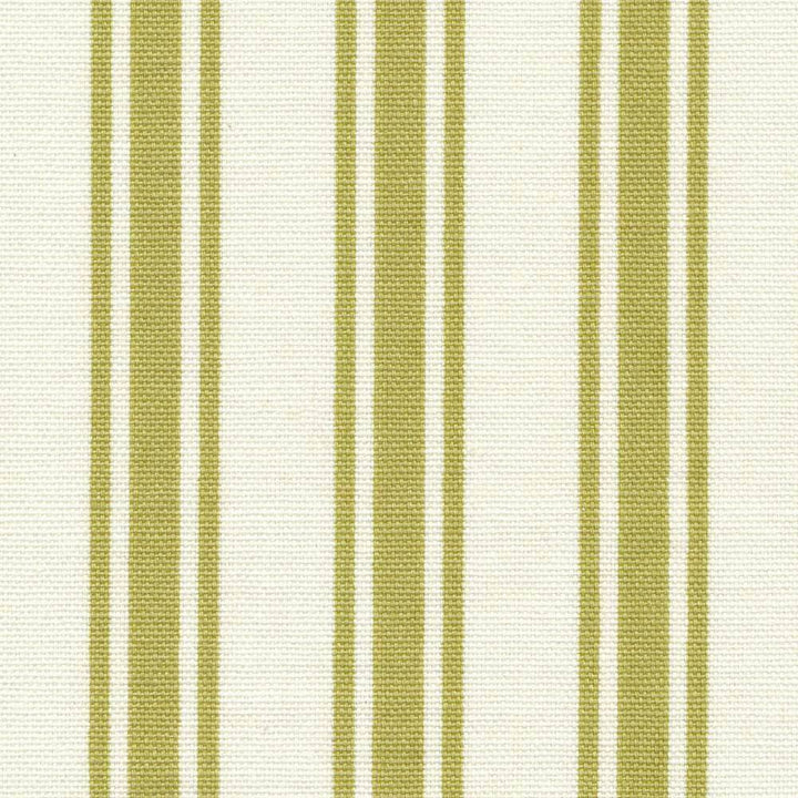 Boardwalk Stripe Pistachio by Kasmir Fabric 1391 100% Cotton KOREA 12,000 Wyzenbeek Double Rubs H: 3 6/8 inches, V:N/A 54 - 55 - Fabric Carolina - Kasmir
