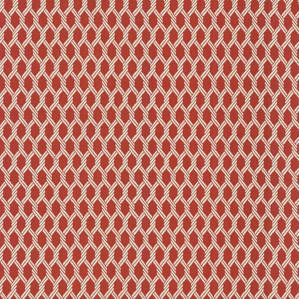 Boatswain Red Snapper by Kasmir Fabric 5087 61% Rayon 39% Polyester CHINA 15,000 Wyzenbeek Double Rubs H: 7/8 inches, V:1 7/8 inches 54 - Fabric Carolina - Kasmir