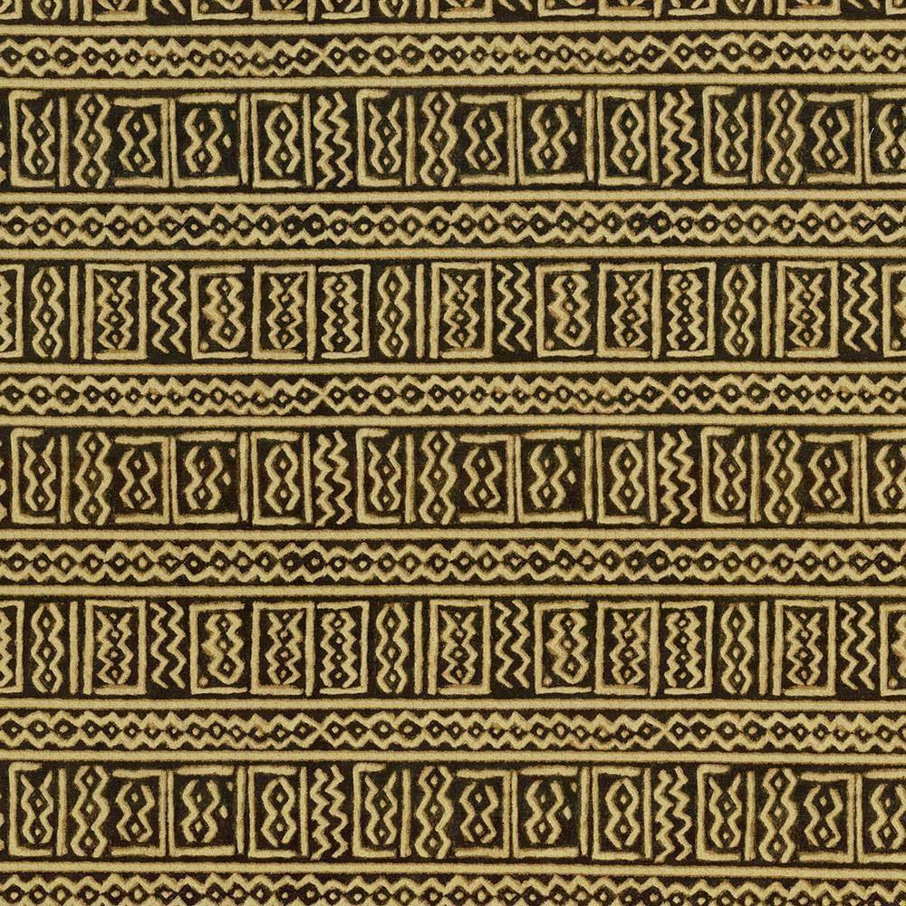 Bogolanfini Black Spice by Kasmir Fabric 5062 100% Cotton TURKMENISTAN 15,000 Wyzenbeek Double Rubs H: 13 4/8 inches, V:13 4/8 inches 54 - 55 - Fabric Carolina - Kasmir