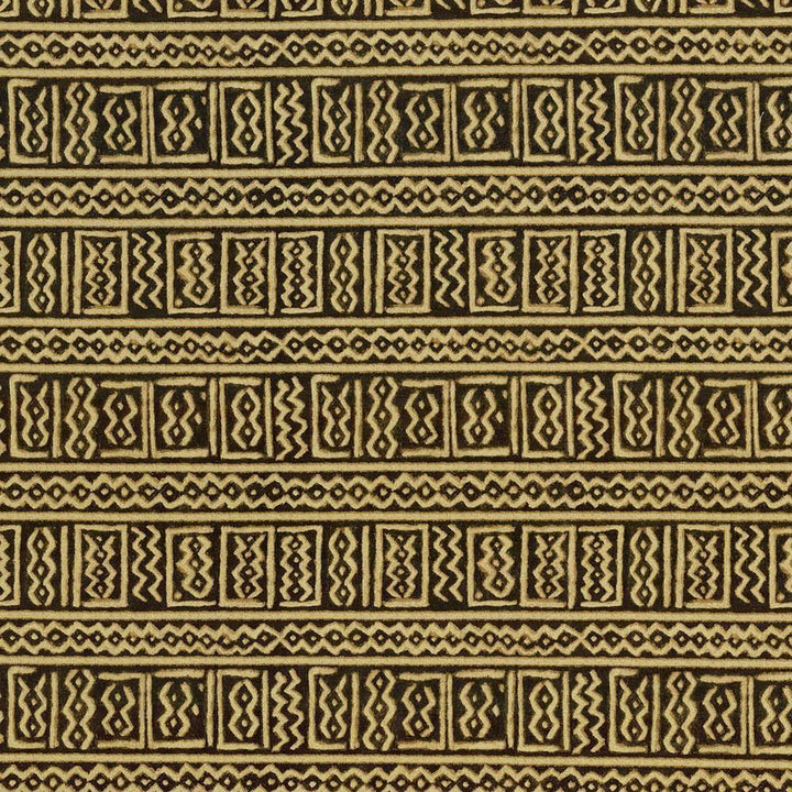 Bogolanfini Black Spice by Kasmir Fabric 5062 100% Cotton TURKMENISTAN 15,000 Wyzenbeek Double Rubs H: 13 4/8 inches, V:13 4/8 inches 54 - 55 - Fabric Carolina - Kasmir