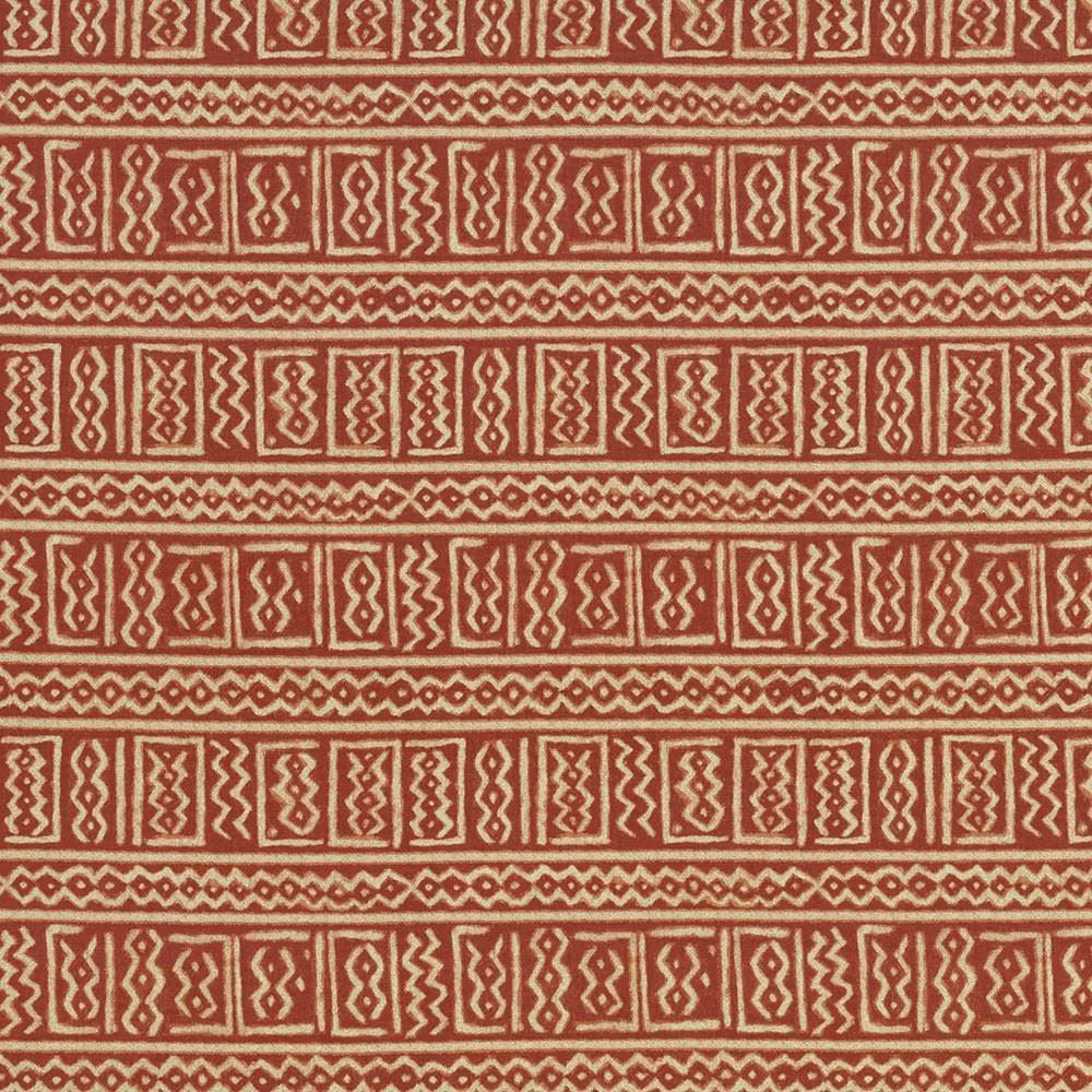 Bogolanfini Pimento by Kasmir Fabric 5063 100% Cotton
 TURKMENISTAN </p><p>Repeat: Horizontal: 13 4/8 inches and Vertical: 13 4/8 inches 54 - 55 - Fabric Carolina -
