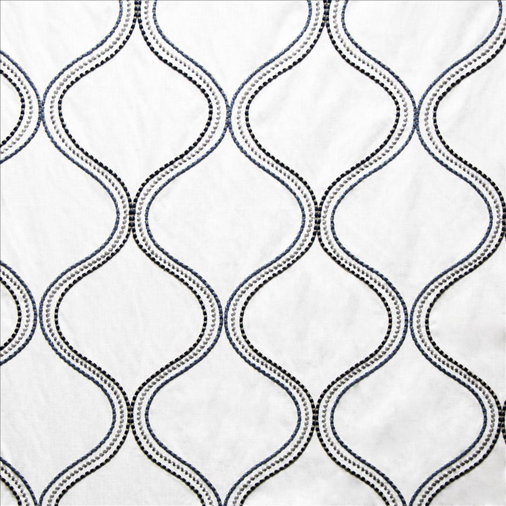 Bolsena Nautic  by Kasmir Fabric 1474 69% Polyester 31% Cotton  INDIA  </p><p>Repeat: Horizontal: 8 4/8 inches and Vertical: 9 3/8 inches 54  - Fabric Carolina -