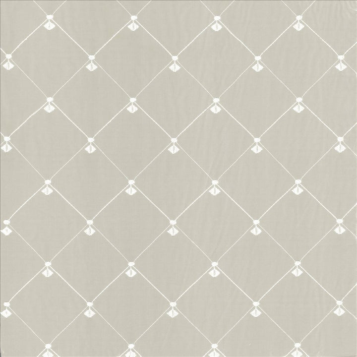 Borderline Champagne by Kasmir Fabric 5108 100% Polyester TURKEY Not Tested Horizontal: 4 3/8 inches and Vertical: 4 3/8 inches 59 - 60 - Fabric Carolina -