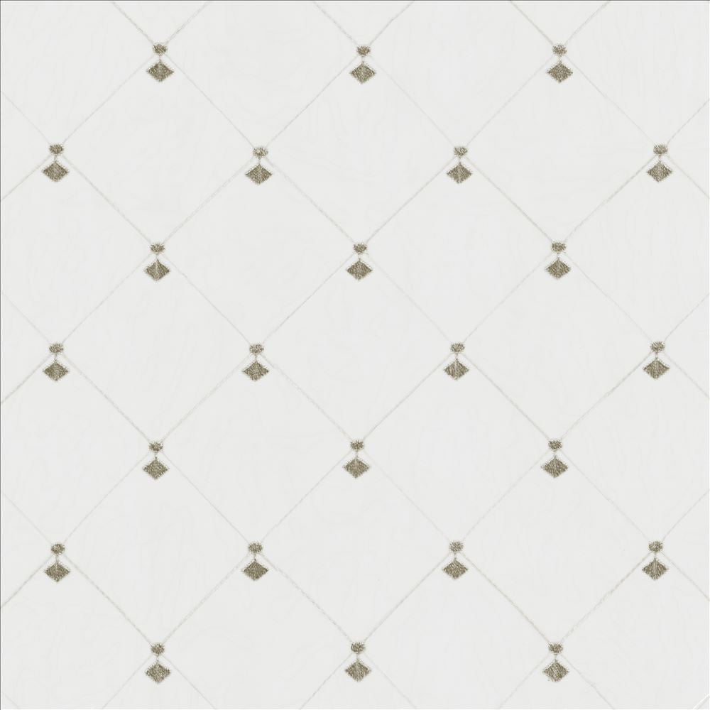 Borderline Smoke by Kasmir Fabric 5108 100% Polyester
 TURKEY </p><p>Repeat: Horizontal: 4 3/8 inches and Vertical: 4 3/8 inches 59 - 60 - Fabric Carolina -