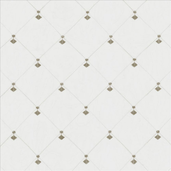 Borderline Smoke  by Kasmir Fabric See sample 100% Polyester
 TURKEY Not Tested </p><p>Repeat: Horizontal: 4 3/8 inches and Vertical: 4 3/8 inches 59  - Fabric Carolina -