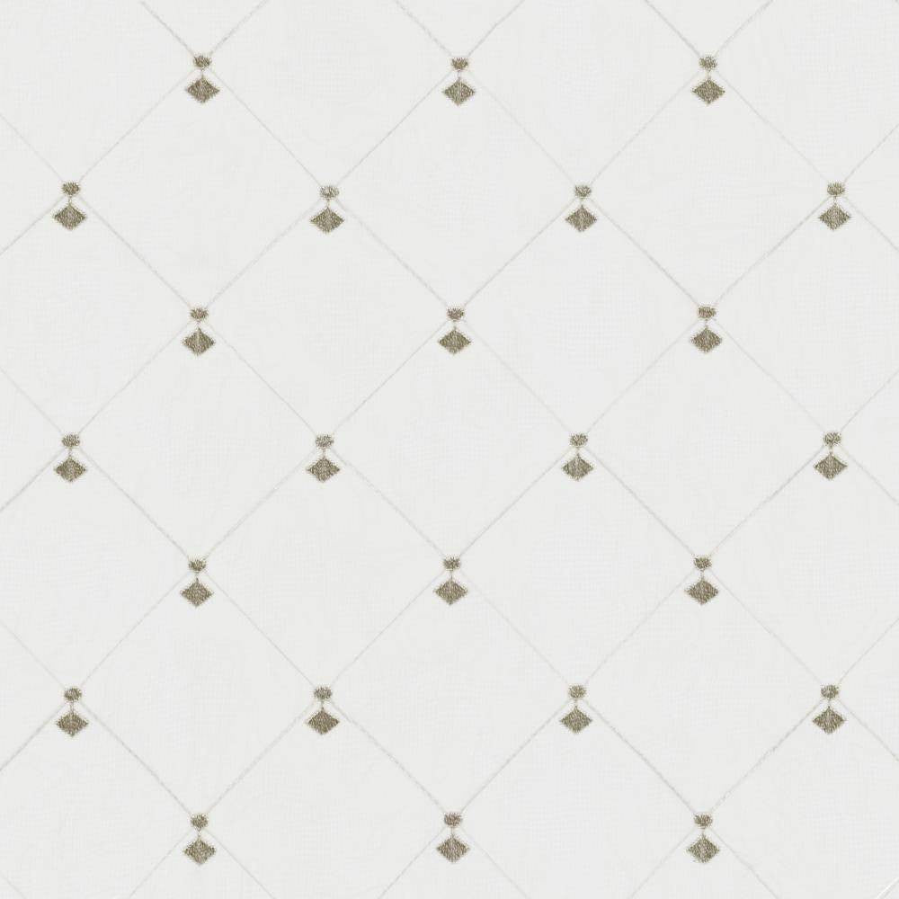 Borderline Smoke by Kasmir Fabric 5108 100% Polyester TURKEY Not Tested H: 4 3/8 inches, V:4 3/8 inches 59 - 60 - Fabric Carolina - Kasmir