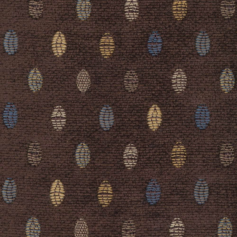 Borgata Chocolate by Kasmir Fabric 1390 67% Viscose
24% Polyester
9% Cotton
 CHINA 12,000 Wyzenbeek Double Rubs Horizontal: 3 3/8 inches and Vertical: 3 inches 54 - Fabric Carolina -