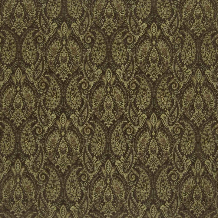 Borgata Paisley Brownstone by Kasmir Fabric 1390 67% Viscose 24% Polyester 9% Cotton CHINA 12,000 Wyzenbeek Double Rubs H: 13 4/8 inches, V:12 4/8 inches 54 - 56 - Fabric Carolina - Kasmir
