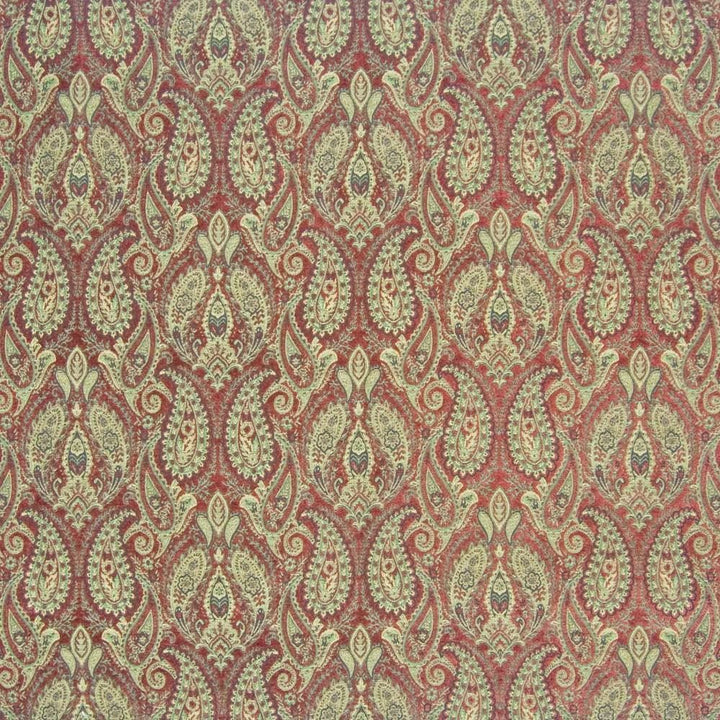 Borgata Paisley Sienna  by Kasmir Fabric See sample 67% Viscose
24% Polyester
9% Cotton
 CHINA 12,000 Wyzenbeek Double Rubs </p><p>Repeat: Horizontal: 13 4/8 inches and Vertical: 12 4/8 inches 54  - Fabric Carolina -