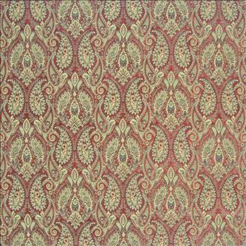 Borgata Paisley Sienna by Kasmir Fabric 1389 67% Viscose 24% Polyester 9% Cotton CHINA 12,000 Wyzenbeek Double Rubs H: 13 4/8 inches, V: 12 4/8 inches 54 - 56 - Fabric Carolina - Kasmir