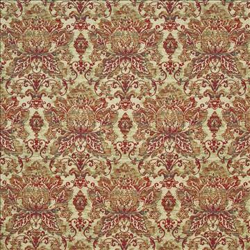 Bouchard Damask Mulled Wine by Kasmir Fabric 1397 51% Cotton 34% Polyester 15% Rayon CHINA 15,000 Wyzenbeek Double Rubs H: 14 inches, V: 22 6/8 inches 55 - 56 - Fabric Carolina - Kasmir
