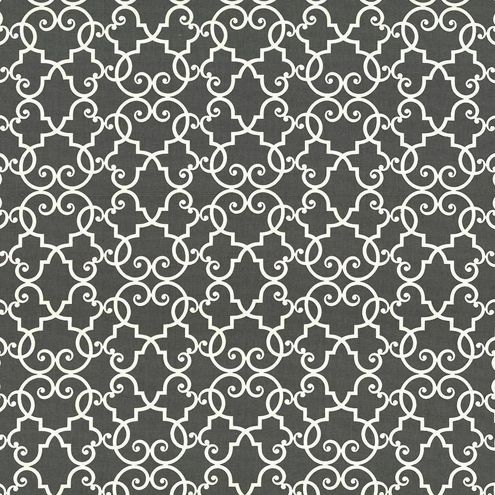 Bouley Slate by Kasmir Fabric 5067 100% Cotton TURKMENISTAN 15,000 Wyzenbeek Double Rubs H: 13 4/8 inches, V:13 4/8 inches 54 - 55 - Fabric Carolina - Kasmir
